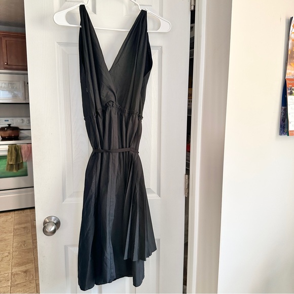 Tome Black Sleeveless V Neck Dress - Picture 6 of 7